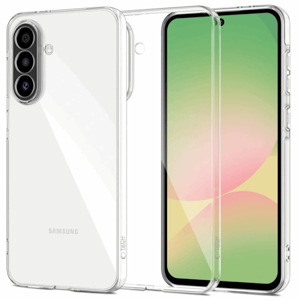 Tech-Protect Mobilskal till Galaxy A56 5G Flexair - Clear Transparent