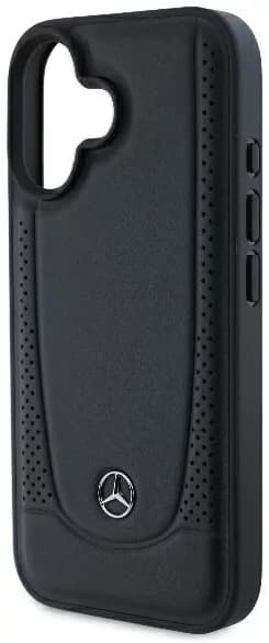 Mercedes Telefontaske til iPhone 16 Læder Urban - Sort Black