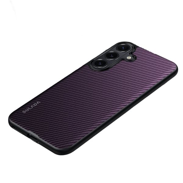 Sulada Mobilskal för Samsung Galaxy S26 Plus Magnetiskt PU + TPU - Lila
