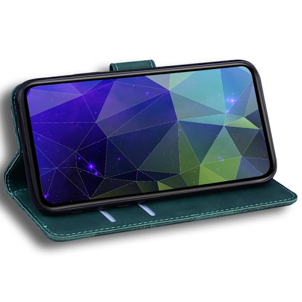 Plånboksfodral för Samsung Galaxy S26 Plus Konstläder - Grön
