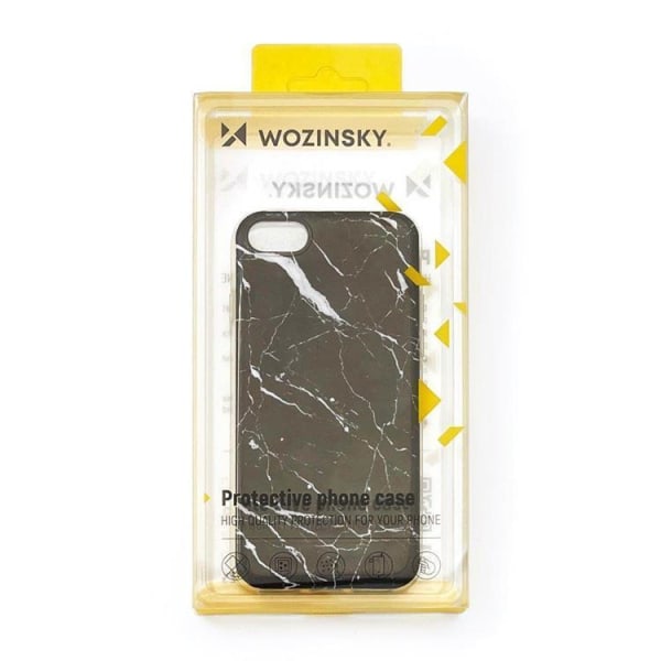 Wozinsky Galaxy A13 5G Shell Marble Gel - vaaleanpunainen