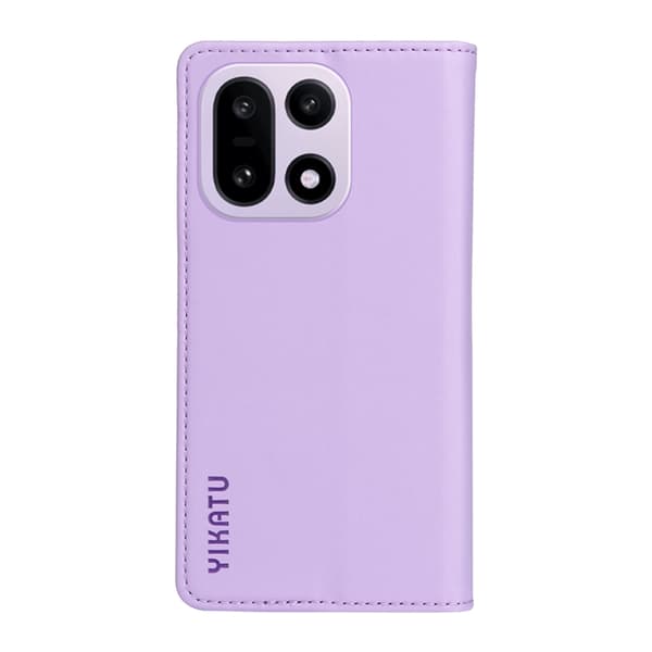 YIKATU OnePlus 15 Plånboksfodral Closure Konstläder Lila