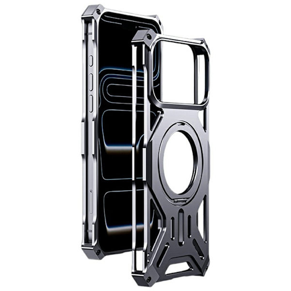 Mobilskal till iPhone 17 Pro Bumper Frameless - Silver Silver
