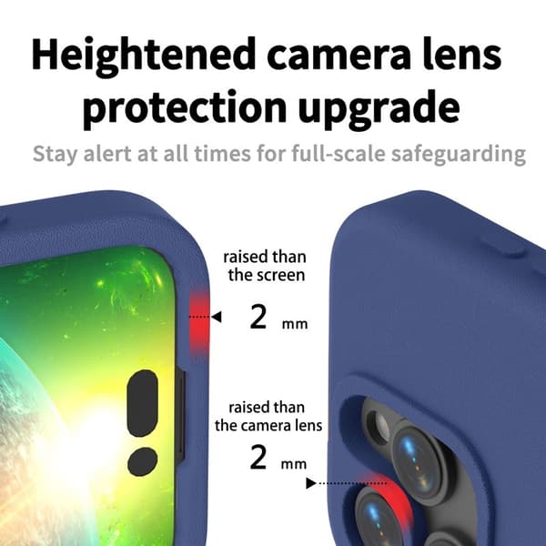 Mobilskal till iPhone 16 Pro Max Shockproof EVA - Blå Blå