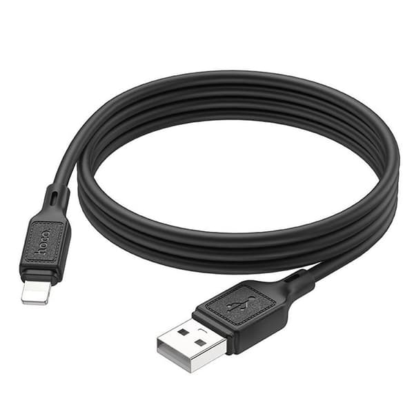 HOCO USB Till MicroUSB 1m Kabel 2.4A X90 - Svart Black