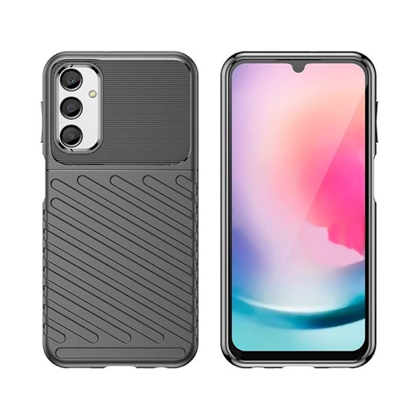 Galaxy M34 Mobilskal Thunder Armored - Svart Svart