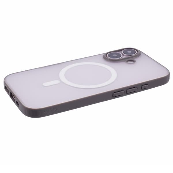 X-LEVEL Mobilskal till iPhone 16 Magnetiskt PC+TPU Matt Grå