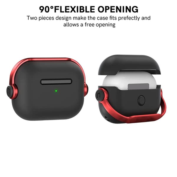 AHASTYLE AirPods Pro/Pro 2 Mobilskal Bluetooth WG109 Grön