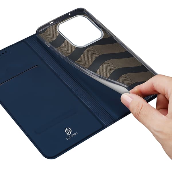 DUX DUCIS Skin Pro OnePlus 15 5G Plånboksfodral KonstLäder Konstläder Blå