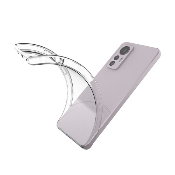 Xiaomi 12 Lite Shell Ultra Clear 0,5 mm ohut - läpinäkyvä