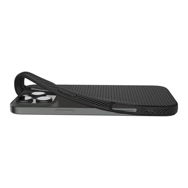 Spigen telefontaske til iPhone 16 Pro Liquid Air - Mat Sort Svart