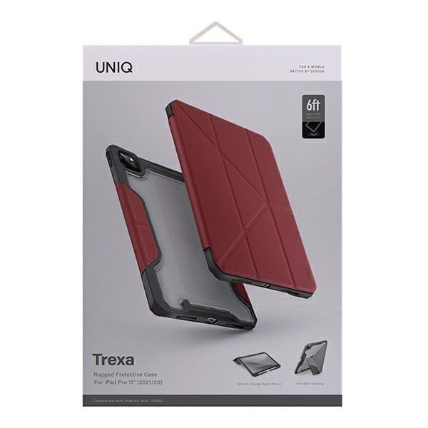 Uniq Case Trexa Antimikrobial Case iPad Pro 11 2021/2020 - R Red
