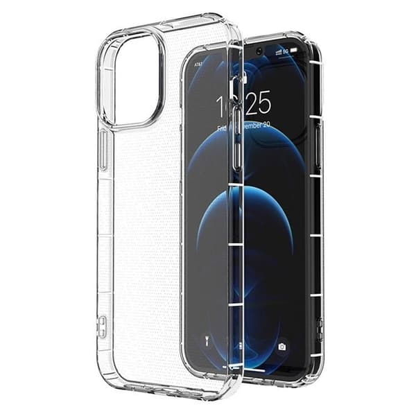 iPhone 14 Plus Skal Crystal Thin TPU - Clear Transparent