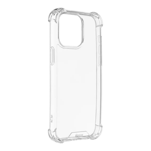 iPhone 15 Pro Mobilskal Jelly Armor Roar - Klar Transparent