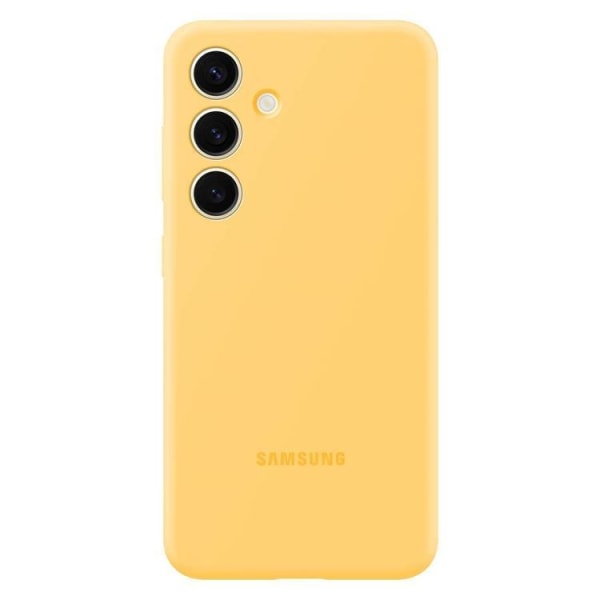 Samsung Galaxy S24 Plus Mobilskal Silikon - Gul