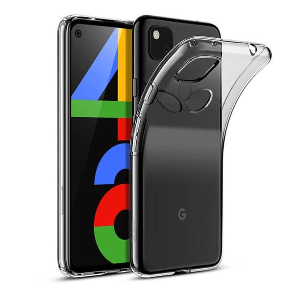 Ultratunt 0.5mm silikon Skal till GOOGLE Pixel 4a Transparent