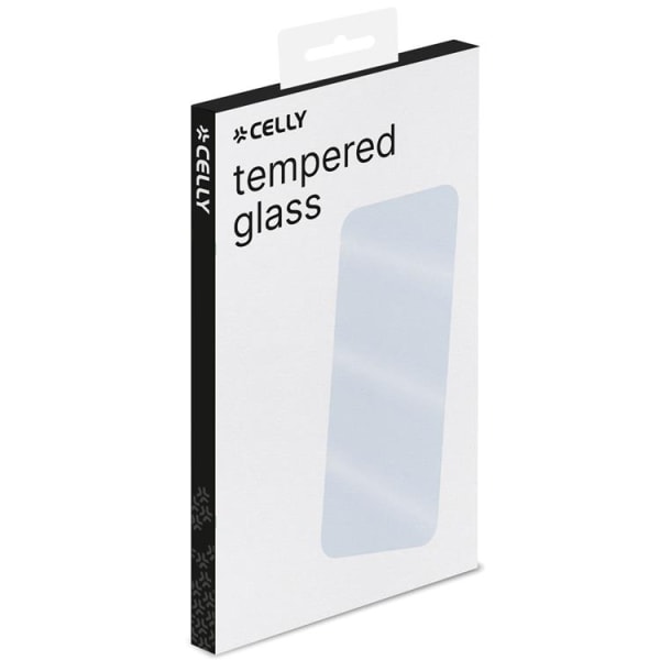 Celly iPhone 15 Pro Max Skærmbeskytter i hærdet glas Easy - Gennemsigtig