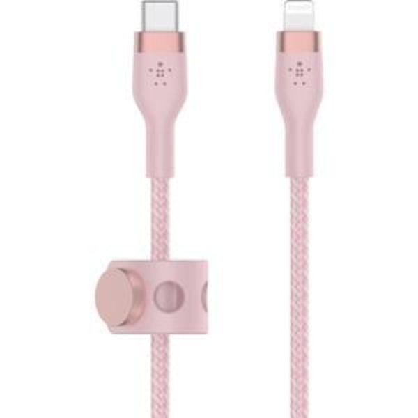 BELKIN Boost USB-C Till Lightning Kabel 2M - Rosa