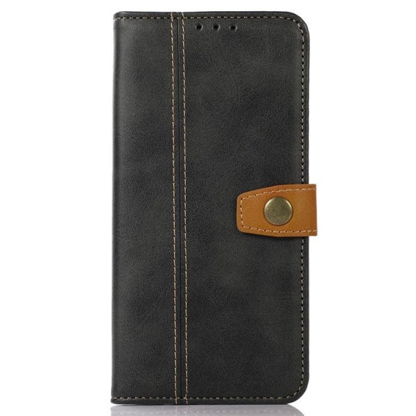Sony Xperia 5 IV Wallet Case Magneettinen lukko - musta
