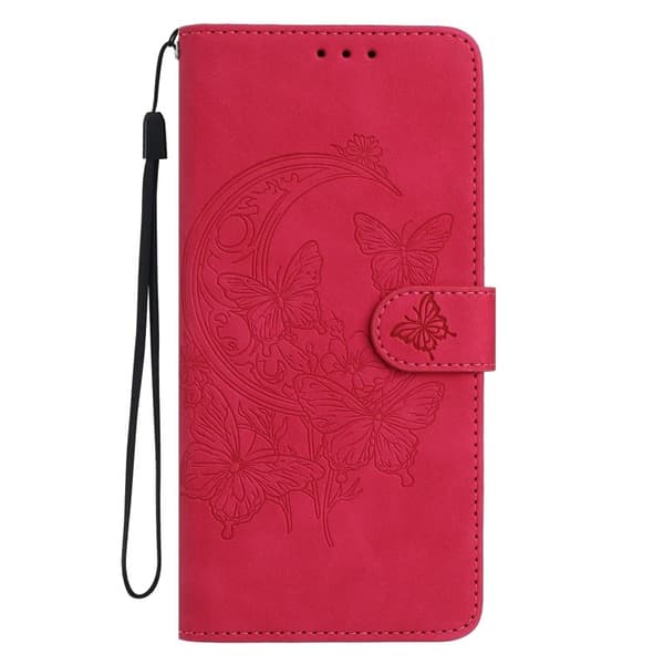 Samsung Galaxy S26 Edge Plånboksfodral Konstläder Ställ - Rosa