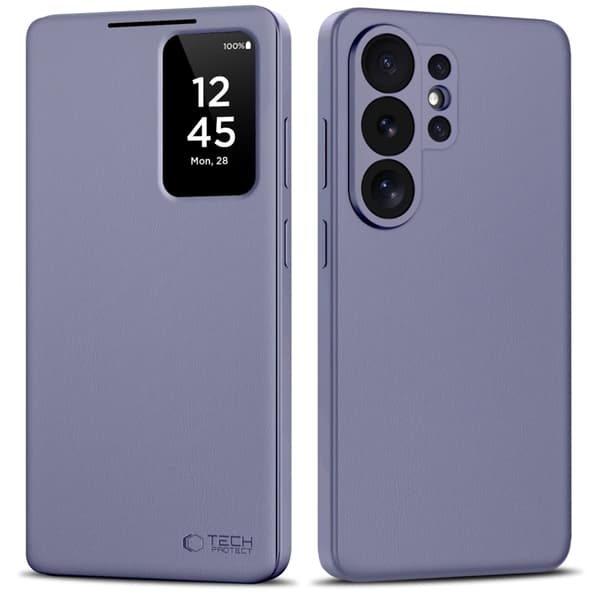 Tech-Protect Plånboksfodral För Galaxy S26 Ultra Smart - Lila Lila