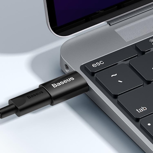 Baseus USB 3.1 OTG Till Typ-C Adapter - Svart Svart