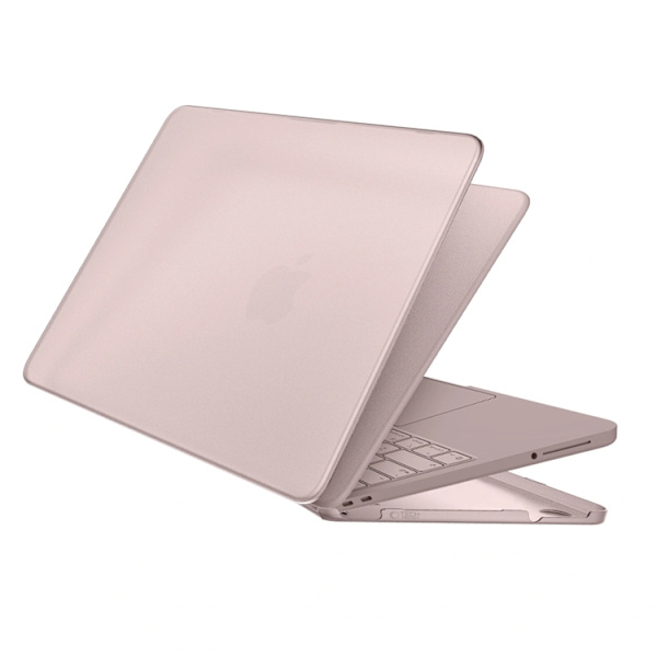 Tech-Protect Fodral För Macbook Neo 13 Soft Shell - Matte Blush Rosa