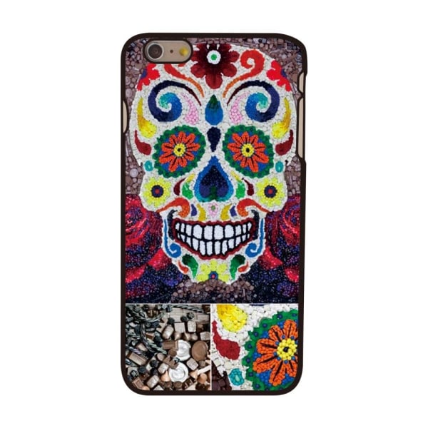 BaksideSkal till Apple iPhone 6(S) Plus - Flowered Skull