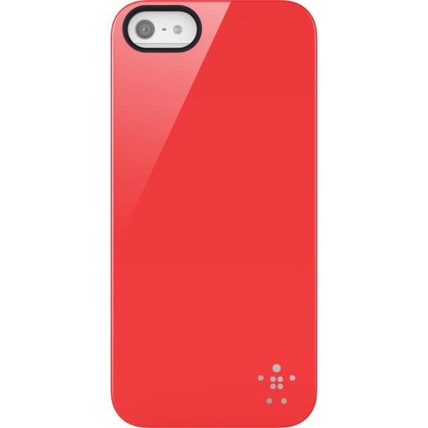 BELKIN Shield Skal till Apple iPhone 5/5S/SE(Röd) Red