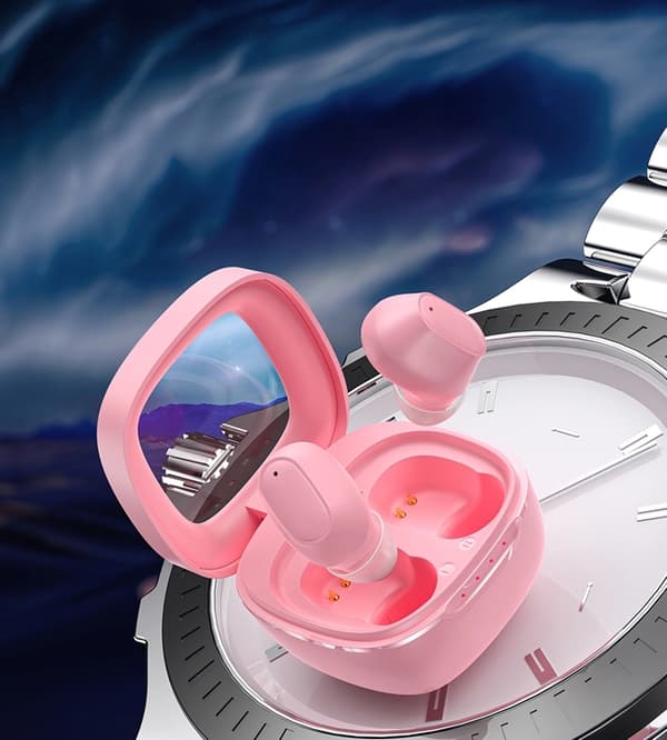 Choetech In-ear Trådlösa Hörlurar TWS Bluetooth MEMS - Rosa Rosa