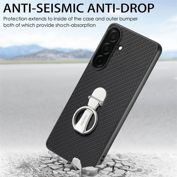 Mobilskal för Samsung Galaxy S26 Plus Kortfack Kickstand - Svart