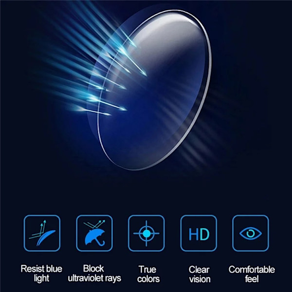Smart Glasögon Bluetooth F01 - Svart