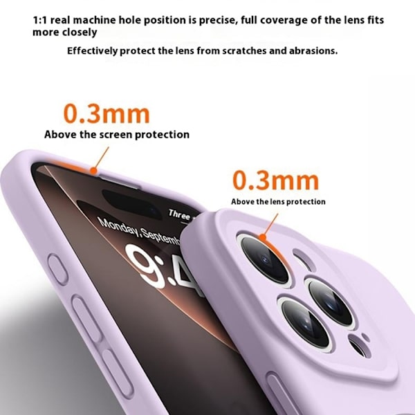 Mobilskal till iPhone 16 Pro Max Magafe med Camera Touch Control - Vit Vit