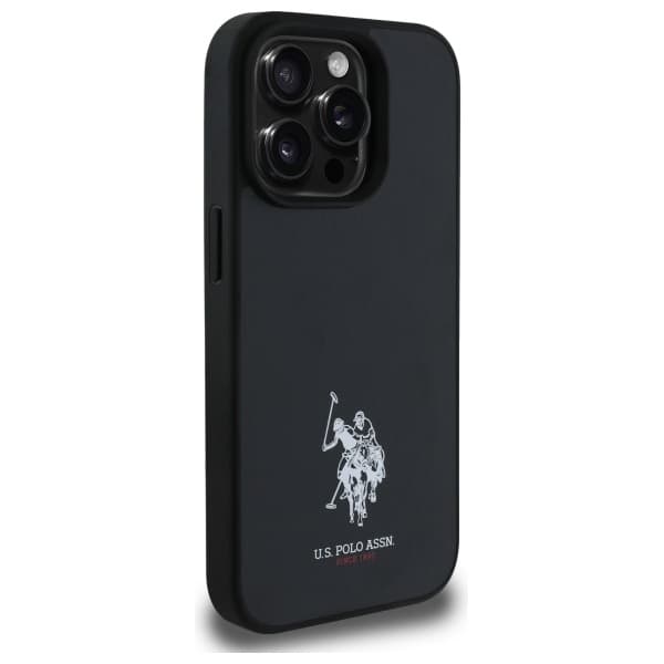 US Polo Mobilskal till iPhone 15 Pro Max Leather Embroidered