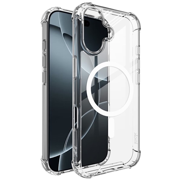 IMAK Mobilskal till iPhone 17 MagSafe Shockproof - Clear Transparent