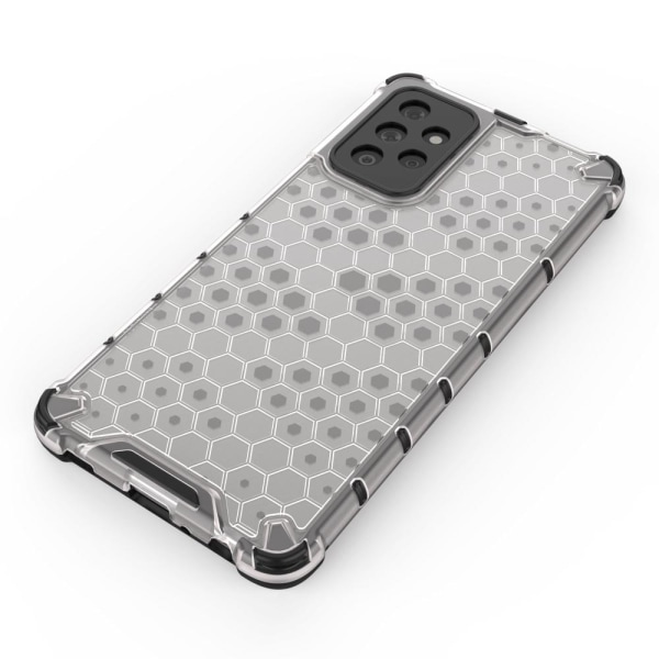 Honeycomb Armor Cover til Samsung Galaxy A72 4G - Sort