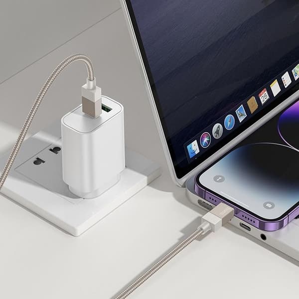 Hoco USB-C - Lightning 27W Kabel 1m X110 PD - Guld Guld