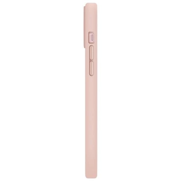 Uniq iPhone 15 Mobilskal Magsafe Lino Hue - Rosa