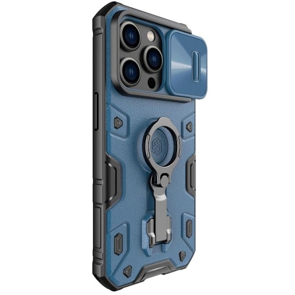 Nillkin iPhone 14 Pro Skal Magsafe CamShield Armor Pro Magnetic - Blå