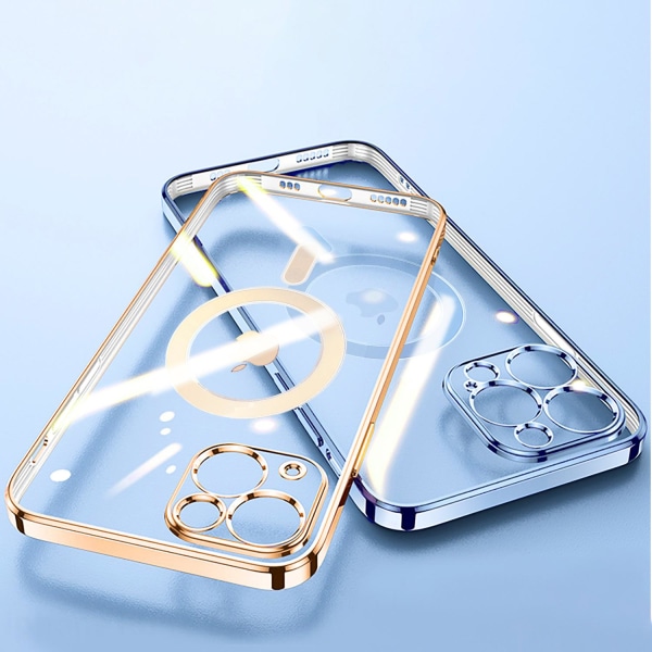 Electroplating Magsafe Skal iPhone 13 Pro Max - Silver