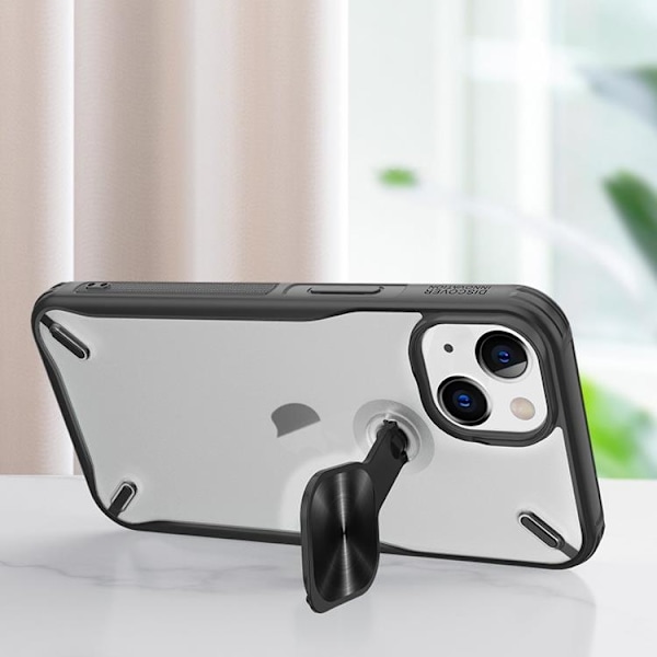 Nillkin Cyclops Foldable Stand Skal iPhone 13 - Svart Svart