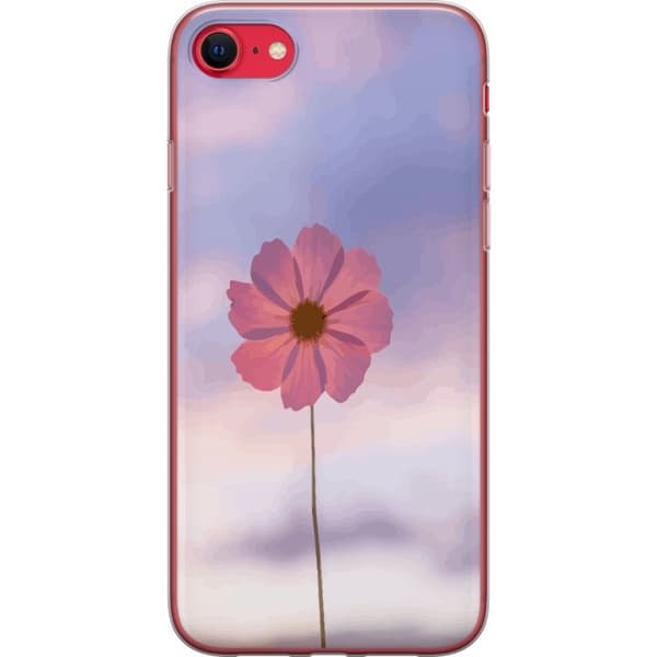 Mobilskal till Apple iPhone SE (2022) med Rosa blomma