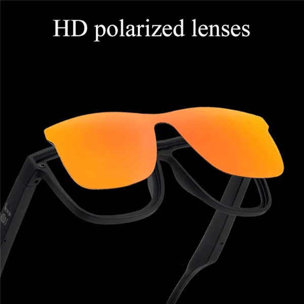 Smarta Glasögon Polariserade Linser Bluetooth KY03 - Svart