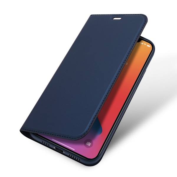 Dux Ducis PU Läder Plånboksfodral iPhone 12 Pro Max - Blå Blå