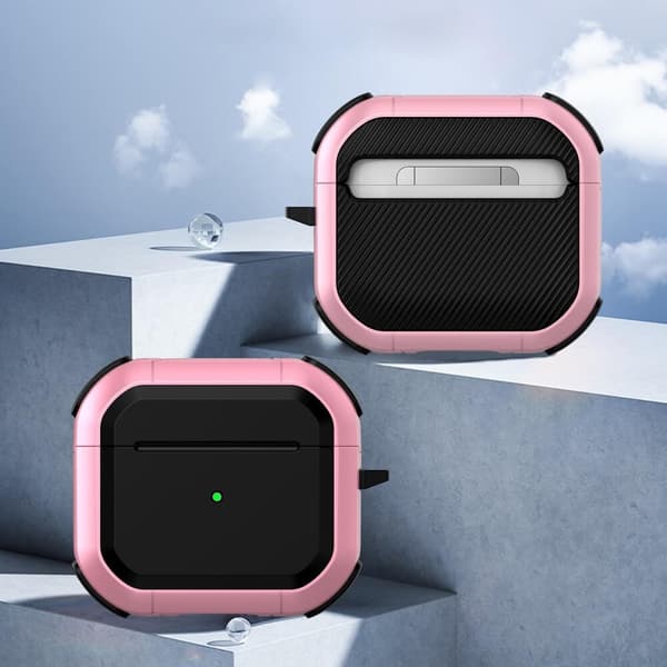 Eggshell Shockproof Skal till Apple Airpods Pro - Rosa Rosa