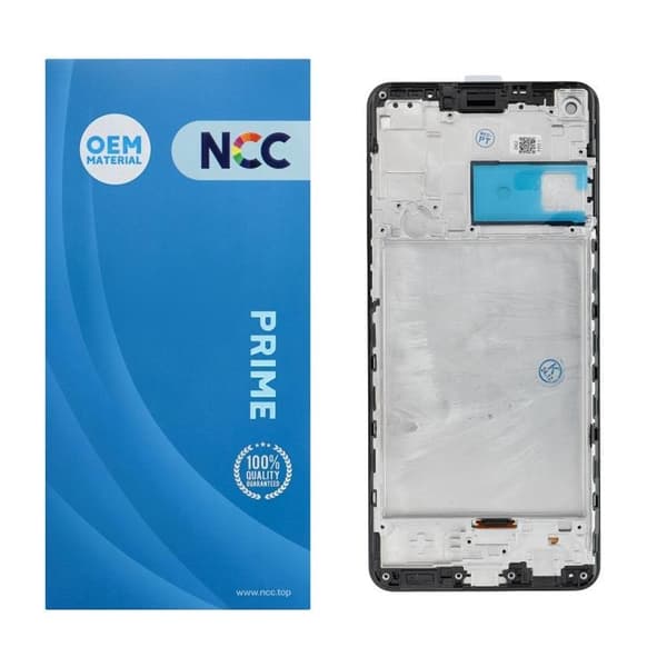 Galaxy A21S Skärm med LCD-display A217 NCC OEM Black