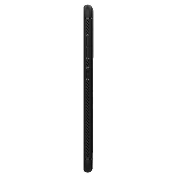 Spigen Rugged Armor -kuori Galaxy S21 FE - Mattamusta Black