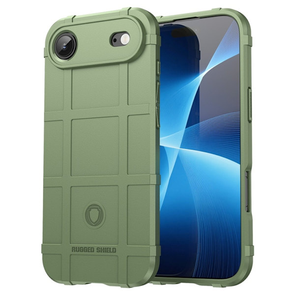 Mobilskal till iPhone Air Grid Design Scratch-Proof Soft TPU - Grön Grön