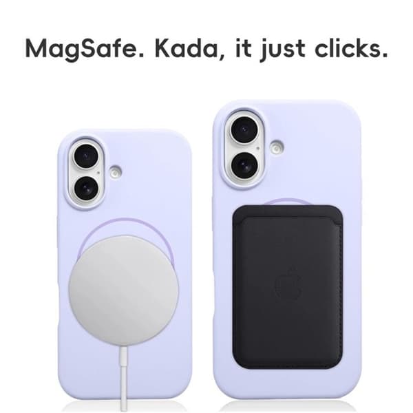 Mobilskal till iPhone 16 Plus MagSafe Silikon Anti Drop - Brun Brun