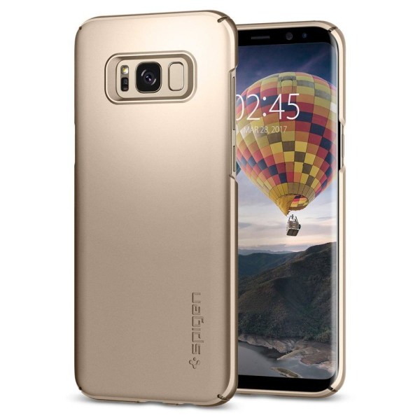 SPIGEN Thin Fit Skal till Samsung Galaxy S8 Plus - Gold